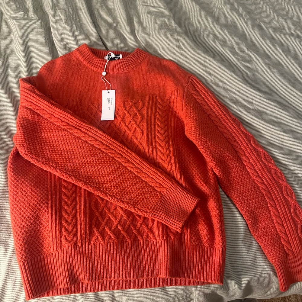 Oversized wool sweater